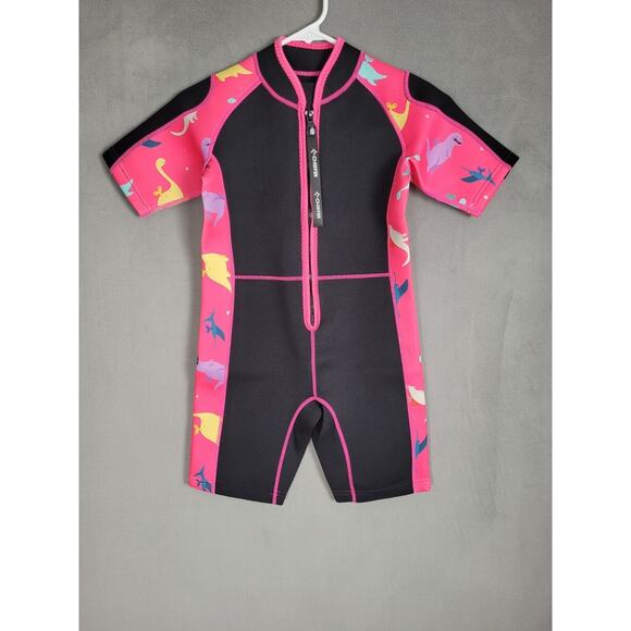 Chriffer Girls Kids Wetsuit Shorty Wet Suit Front Zip 2mm Neoprene Large - Picture 2 of 8